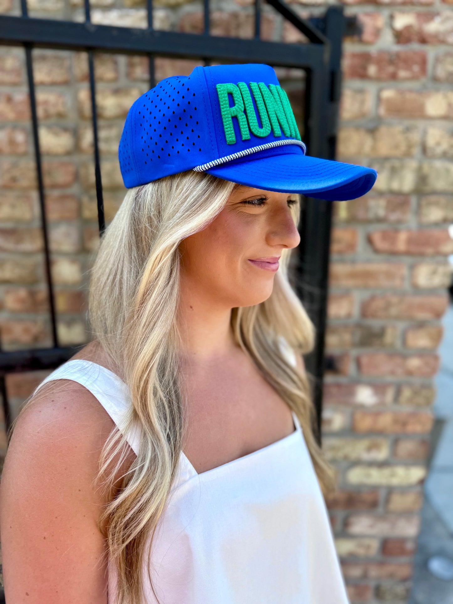 Runners 3D Golf Hat- Royal