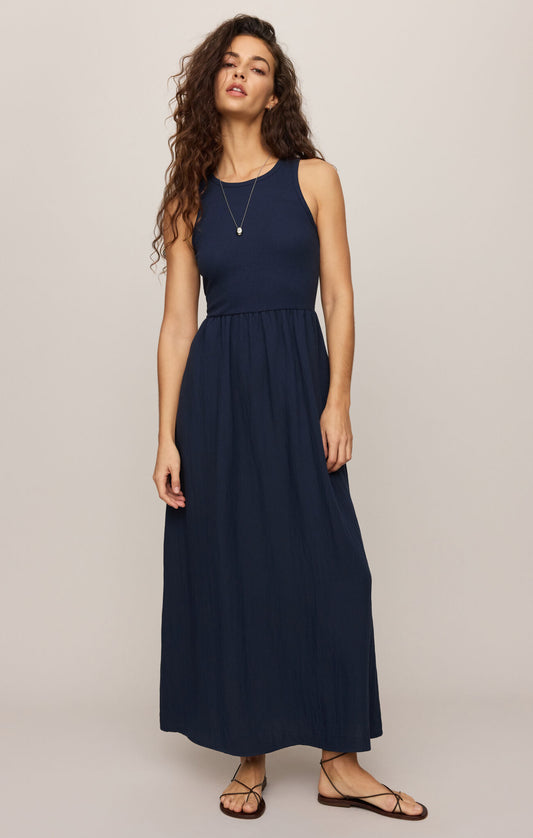 Z Supply Charlotte Midi Dress- Eclipse
