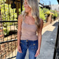 Z Supply Second Skin Cami- Desert Taupe