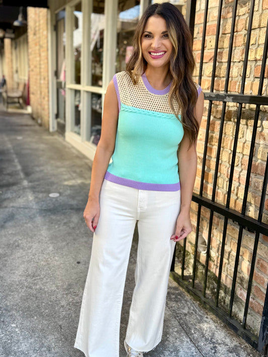 MG Braided Crochet Top