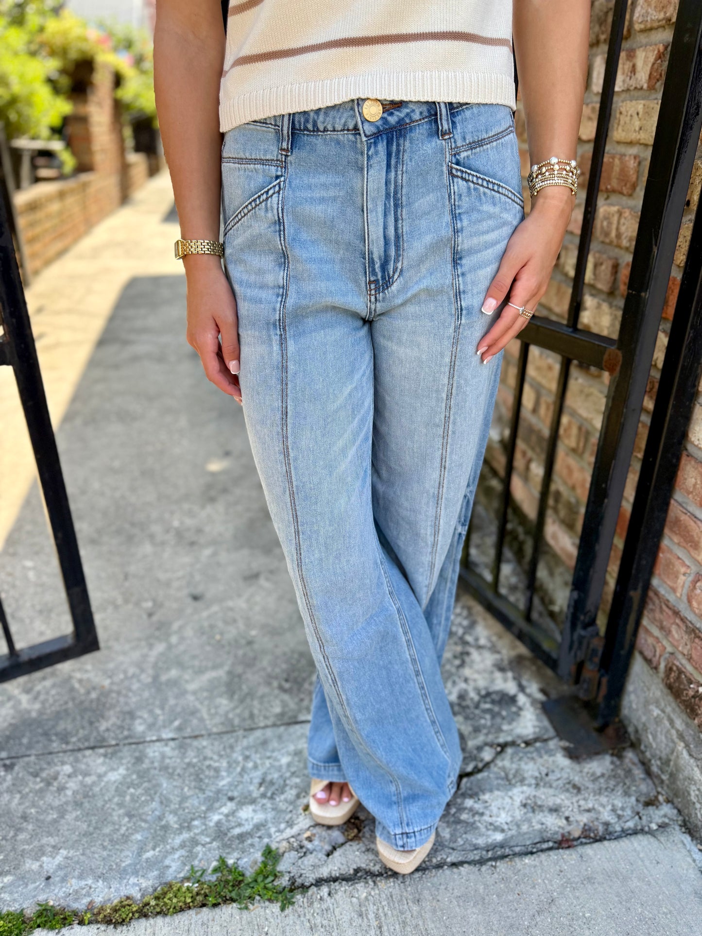 Jodi (Corel) High Rise Wide Leg