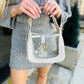 Page Clear Bag-Gold