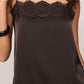 Z Supply Roselle Lace Cami-Cocoa Bean