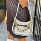 Mimi Clear Bag- Cream