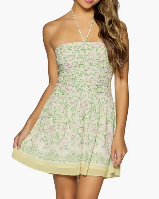 Wisteria Muse Mini Dress