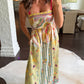 Patchwork Maxi Dress
