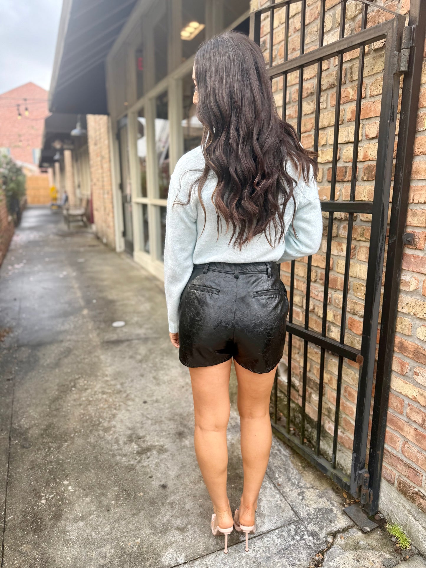 Raegann Sweater- Powder Blue