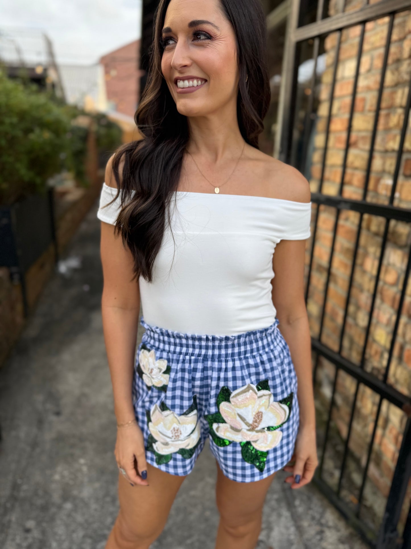 Z Supply Second Skin Off Shoulder Top- Cloud