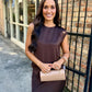Cleo Evening Clutch- Beige