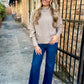 Carlos Turtleneck Sweater- Lt. Mocha