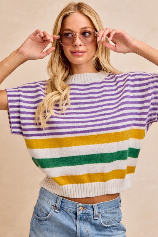 St. Ann Stripe MG Top