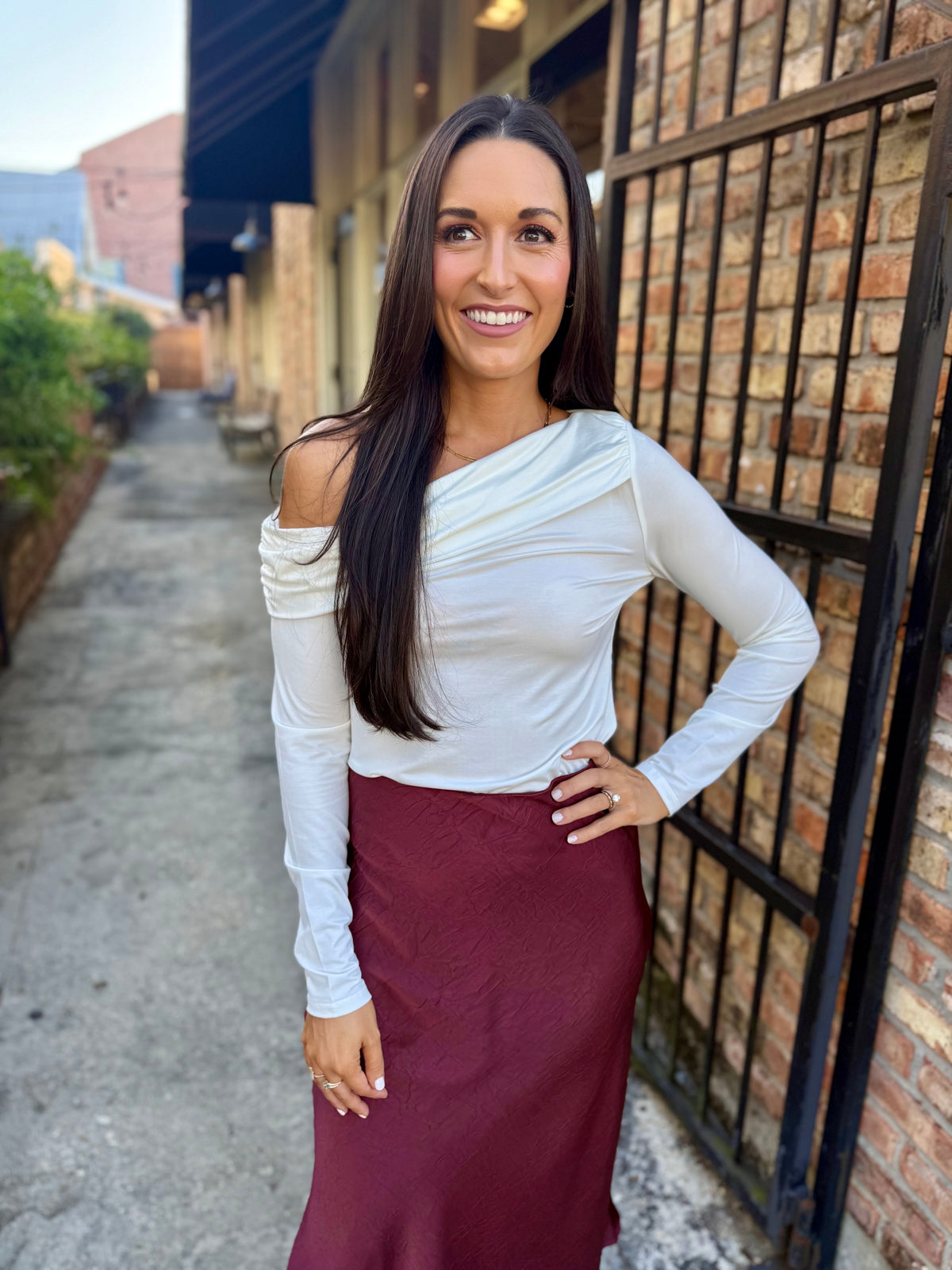 Ceremony Midi Skirt