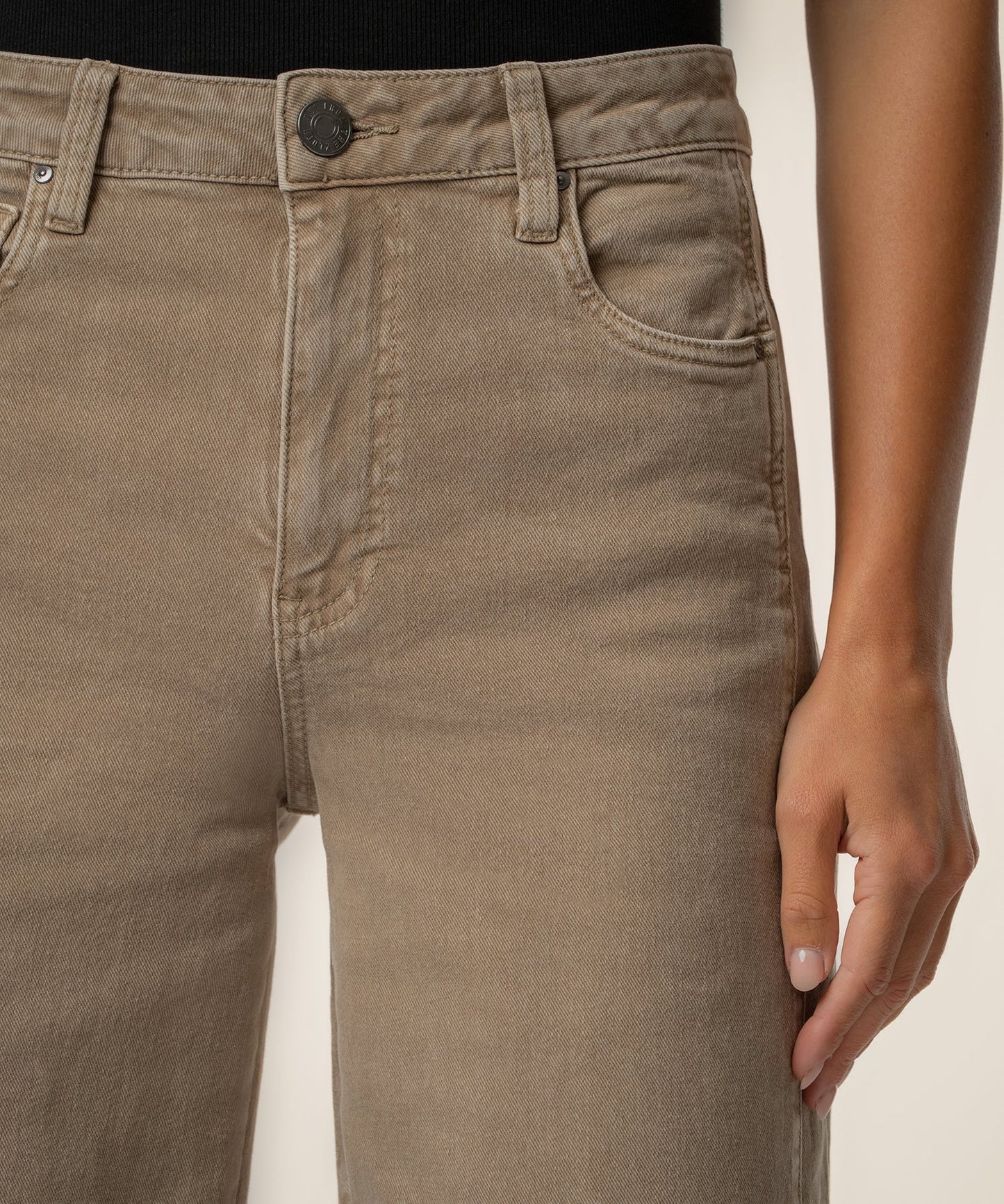 Meg (Milk Tea) HR Side Panel Denim