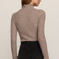 Z Supply Hattie LS Top- Heather Ash