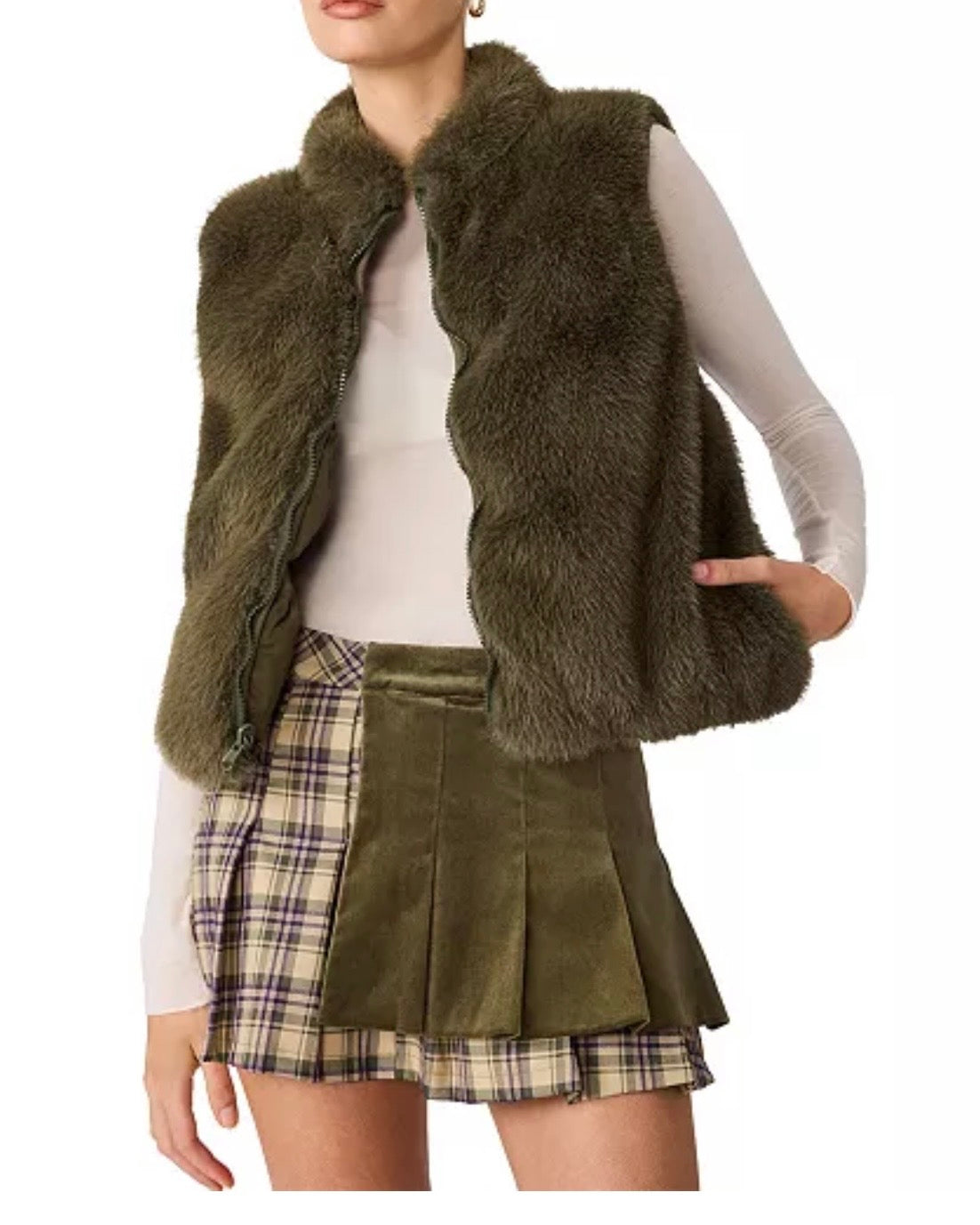 Brady Vest- Olive