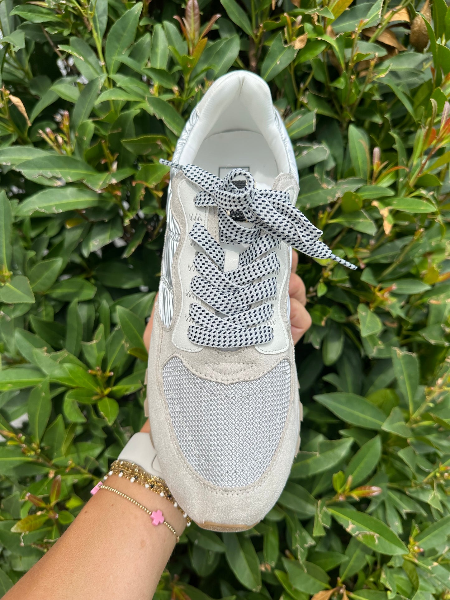 Phoebe Sneakers- Silver