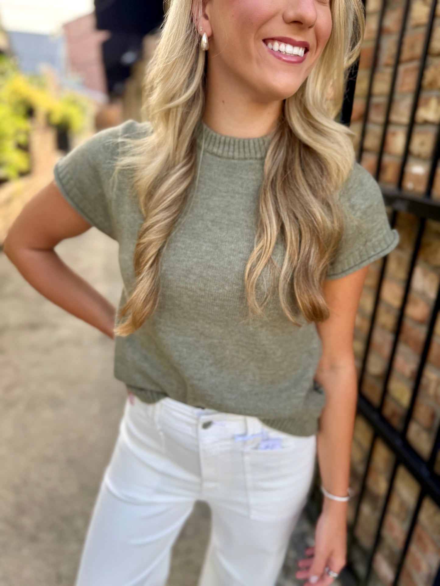 Sam Sweater- Olive