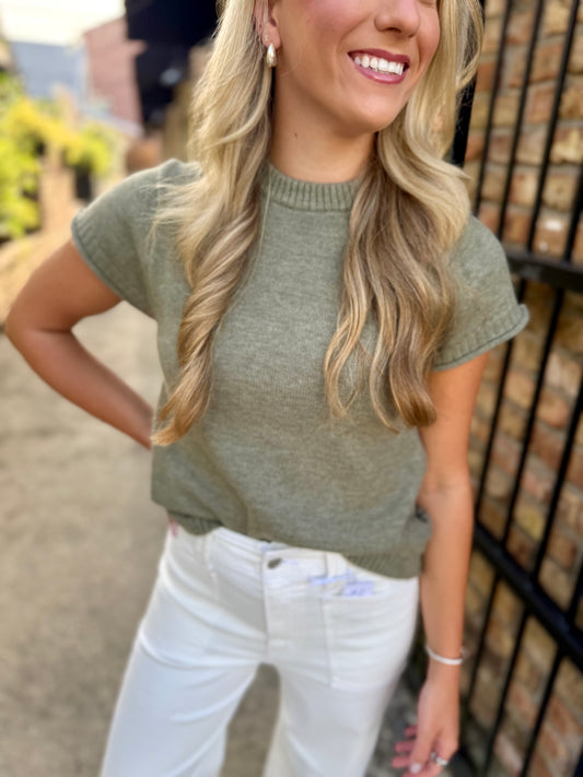 Sam Sweater- Olive