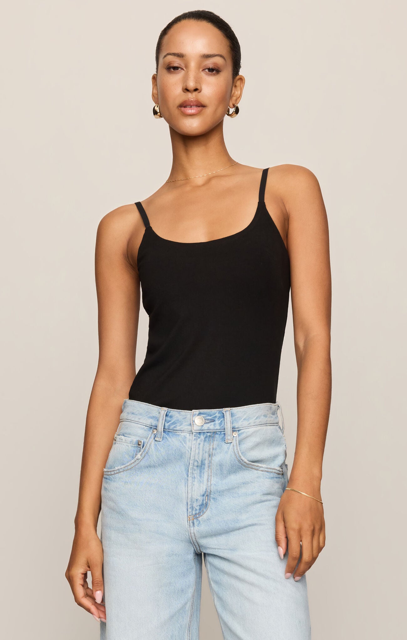 Z Supply Second Skin Cami- Black