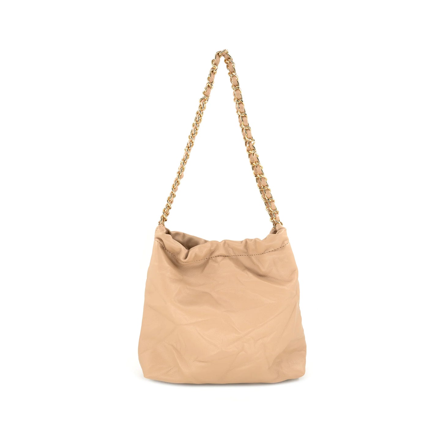 Downtown Shoulder Bag- Beige
