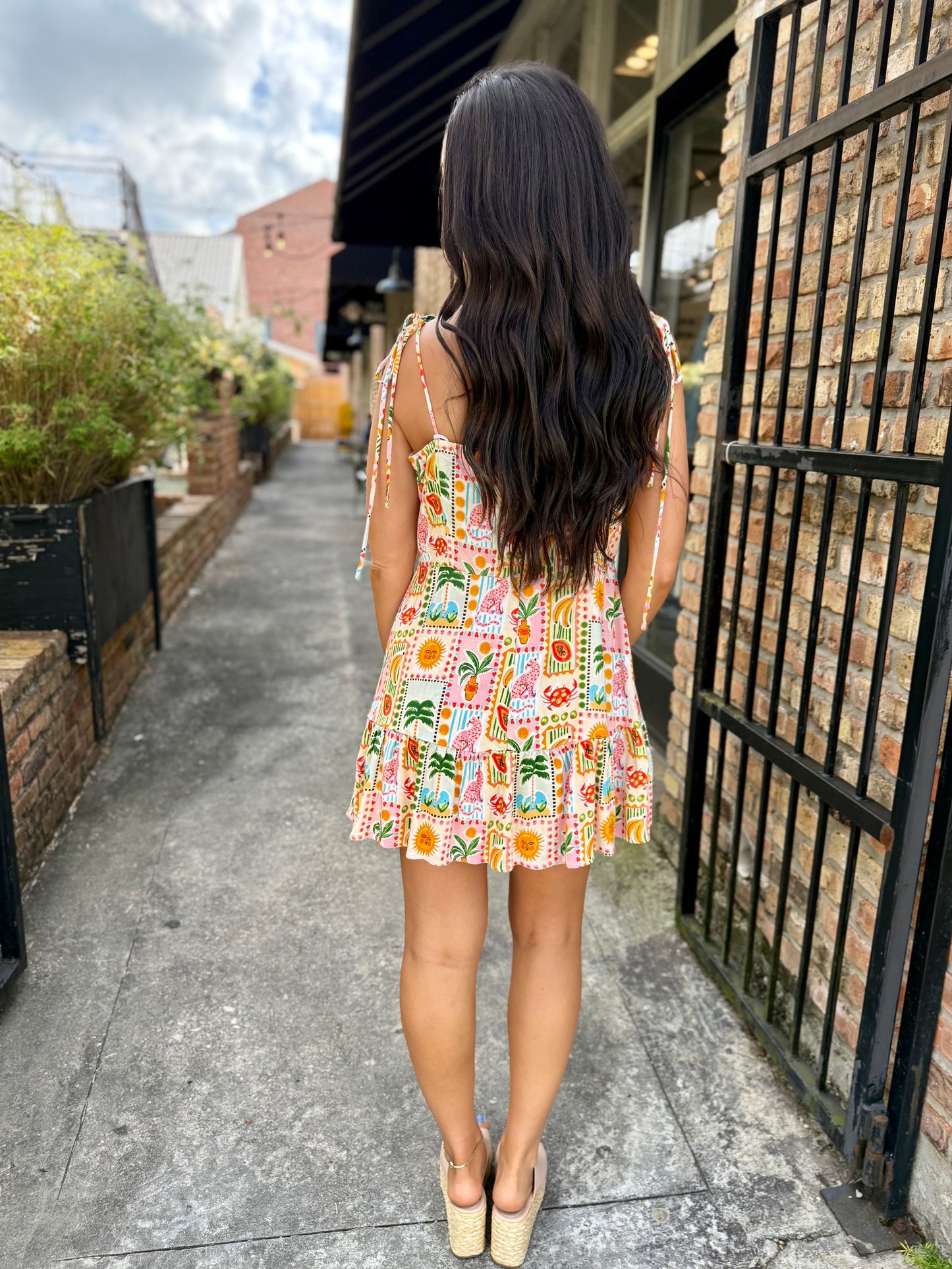 Vivi Romper- Island Postcard
