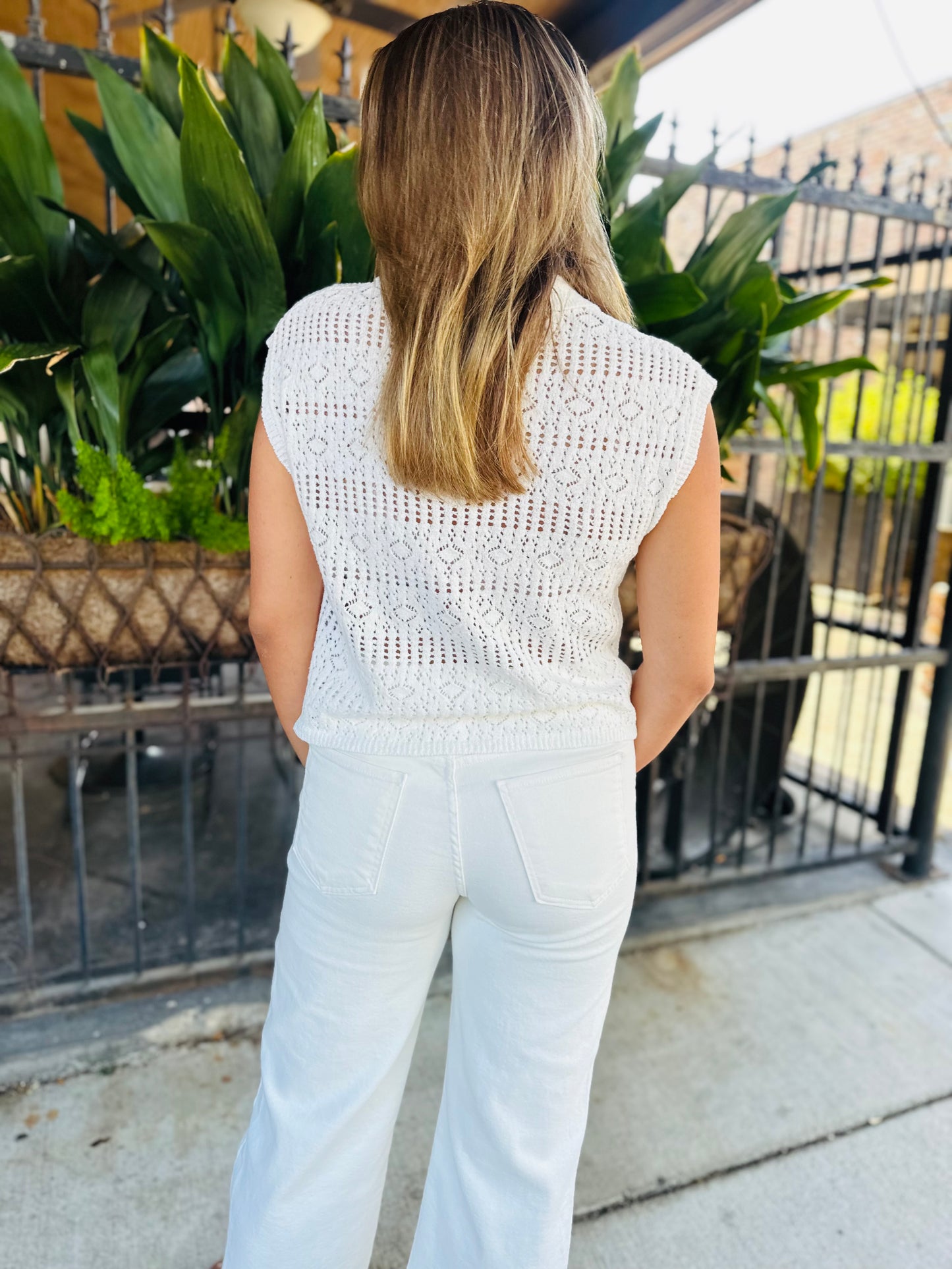 Z Supply Kinsley Sweater Top- White