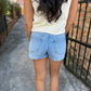 Strawberry Knit Tank- Cream