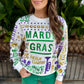 All Things Mardi Gras Sweater