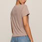 Z Supply Tourist Tee- Heather Ash