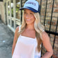 Hawks Trucker Hat- Navy/White