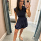 Dyanne Dress- Midnight Blue