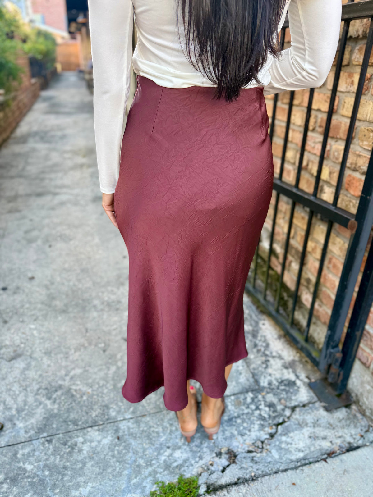 Ceremony Midi Skirt