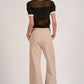 Cool Girl Track Pants- Beige