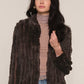 Rosa Fur Jacket- Bittersweet