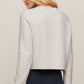 Z Supply Stand In Sweater- Feather Grey