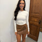Greer Skort- Camel