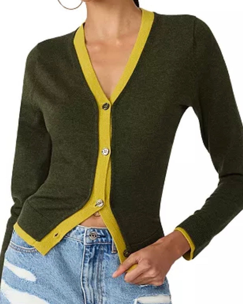 Arwen Cardigan- Dark Olive