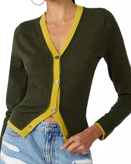 Arwen Cardigan- Dark Olive