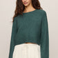 Z Supply Stand In Sweater- Emerald Cove