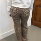 Far Out High Rise Wide Leg- Cool Cat