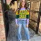 Mardi Gras Colorblock Sweater