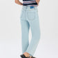 Pleaser High Rise Wide Ankle Denim- Detour