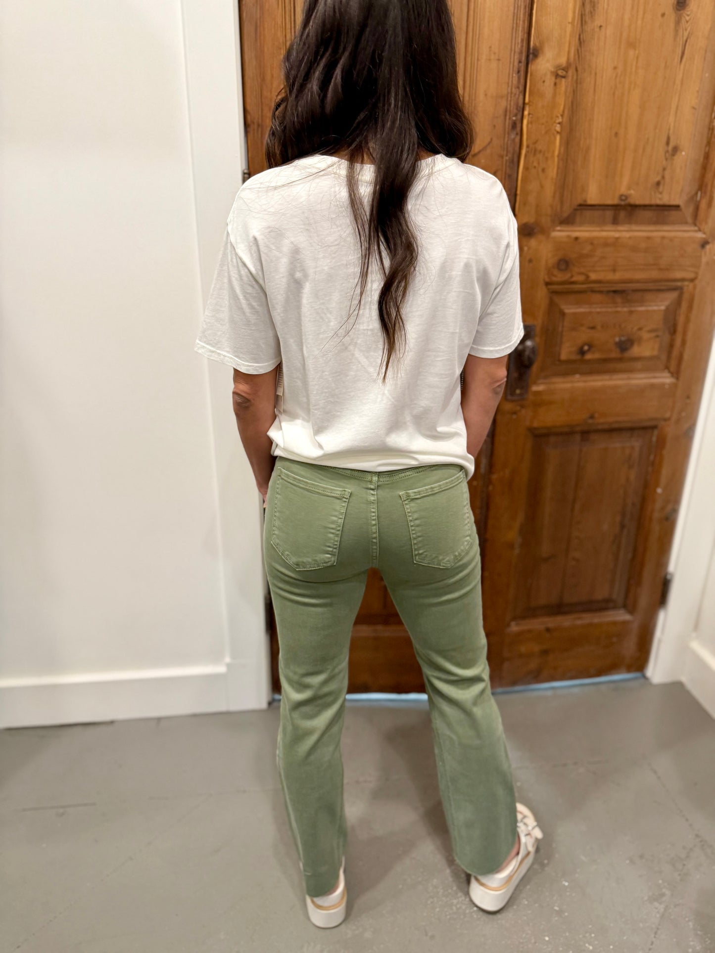 Kelsey (Sage) HR Ankle Flare