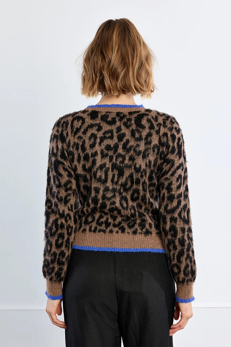 Lenny Leopard Sweater