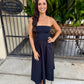 Z Supply Sunsought Strapless Maxi Dress- Black