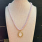 Cord Necklace- Pink/Mary