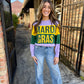 Mardi Gras Colorblock Sweater