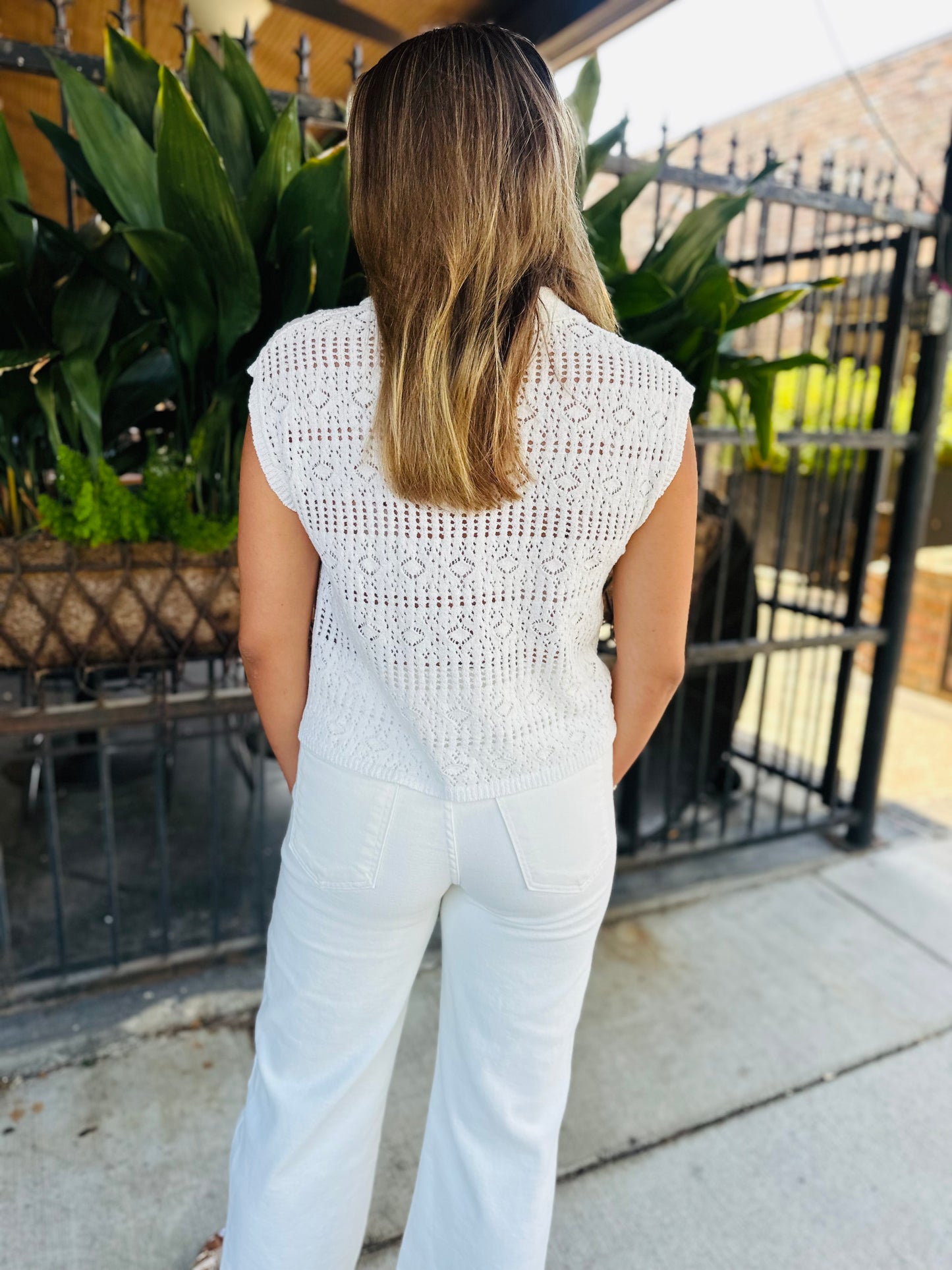 Z Supply Kinsley Sweater Top- White