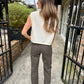 Statuesque Shirred Tank- Cream