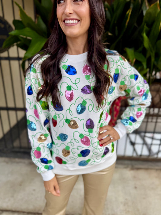 Christmas Lights Sweatshirt